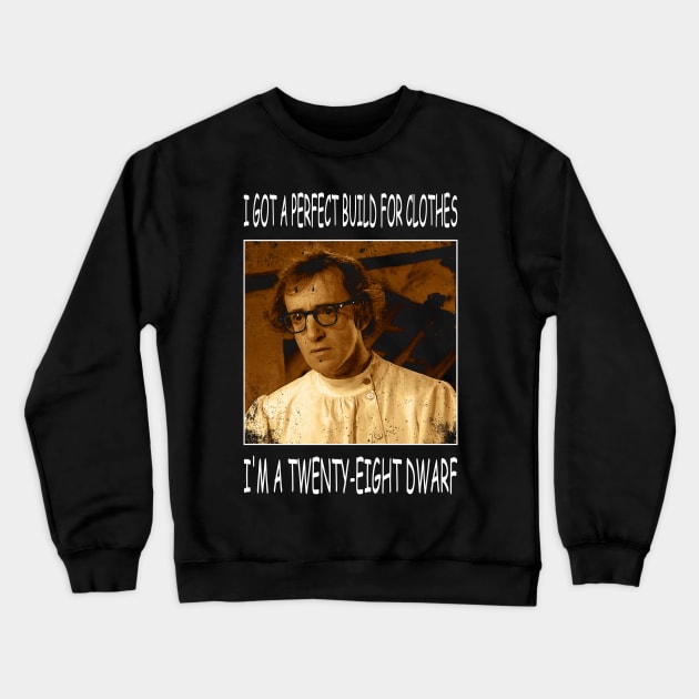 Historical Hilarity Love and Movie Crewneck Sweatshirt by Doc Gibby